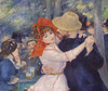 Detail of Dance at Bougival by Renoir in the Boston Museum of Fine Arts, July 2011