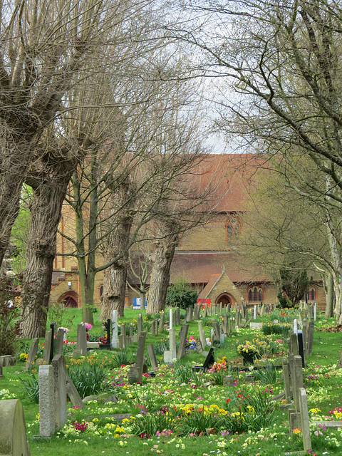 battersea st mary's cemetery, london