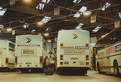 The old National Express Coach Station, Digbeth, Birmingham - 8 Sep 1995
