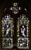 Hildersham - Holy Trinity - stained glass window in N aisle 2015-12-31