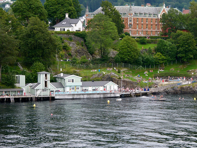 Freibad in Bergen