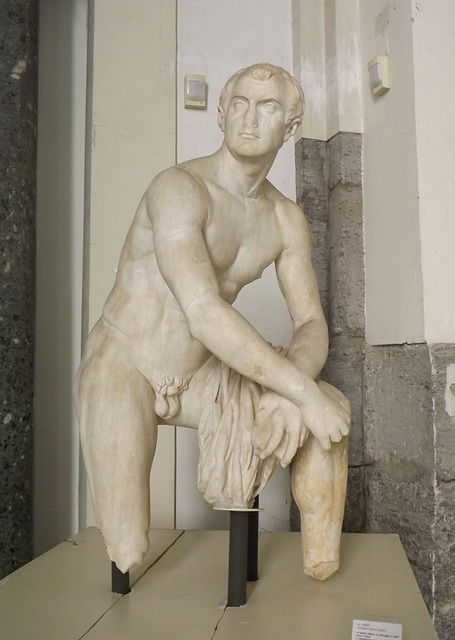 The So-Called Hero of Cassino in the Naples Archaeological Museum, July 2012