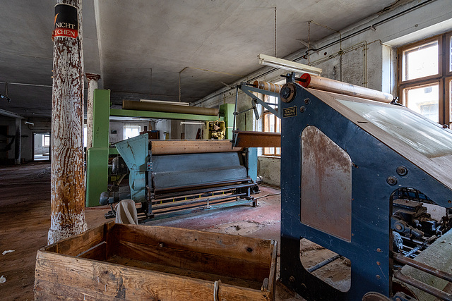 textile mill - machines