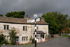 Malham road sign