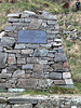 Erected by the people of Cullen to remember Tony Hetherington (1940-1993) who built these steps single handed in 1987