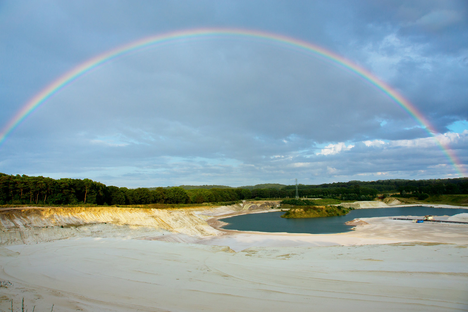 Rainbow above  landgraaf ¤ NL