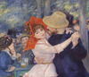 Detail of Dance at Bougival by Renoir in the Boston Museum of Fine Arts, July 2011