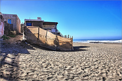 At the beach of Tifnit