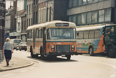 NMVB 4196 (0130 P) in Mechelen - 1 June 1990