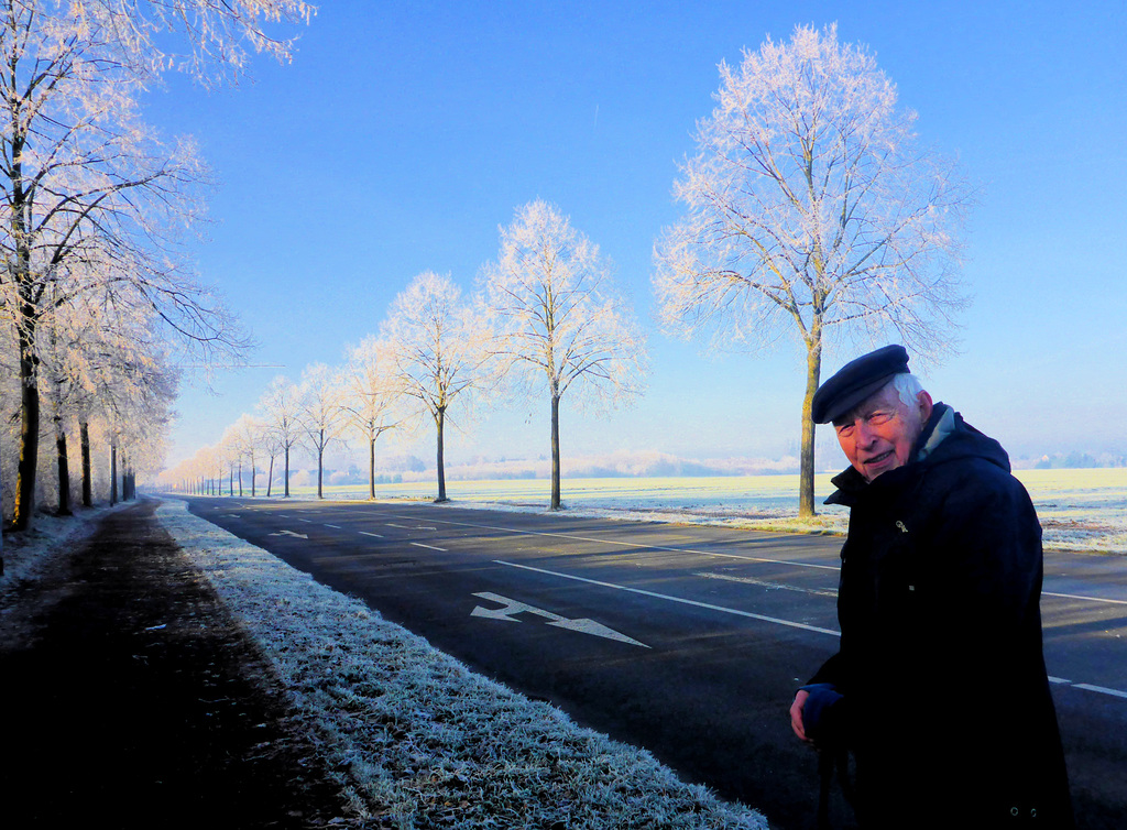 Neujahr 2020 - Spaziergang bei - 4 Grad C