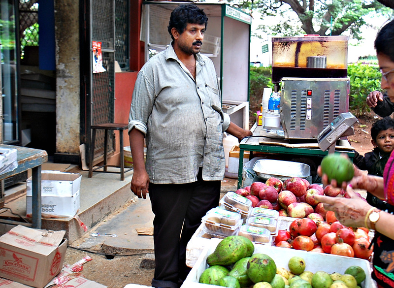 Fruit seller