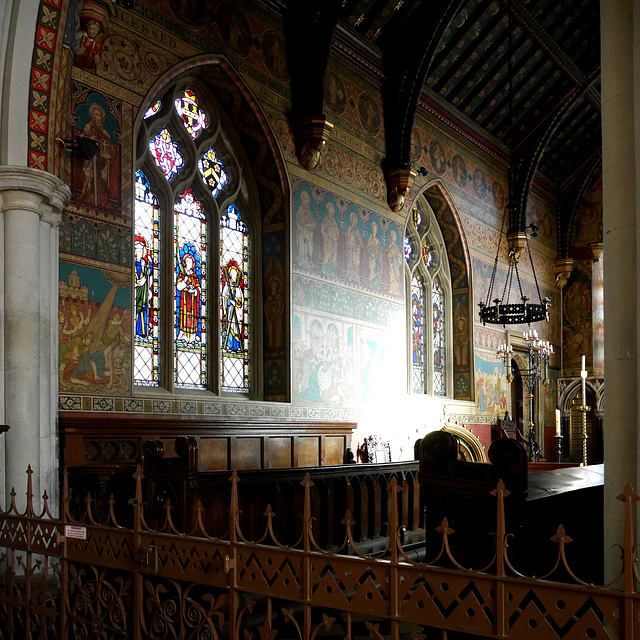 Hildersham - Holy Trinity - chancel from SW 2016-01-28