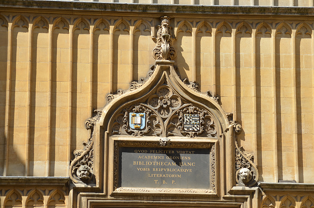 Oxford, The Old Bodleian Library