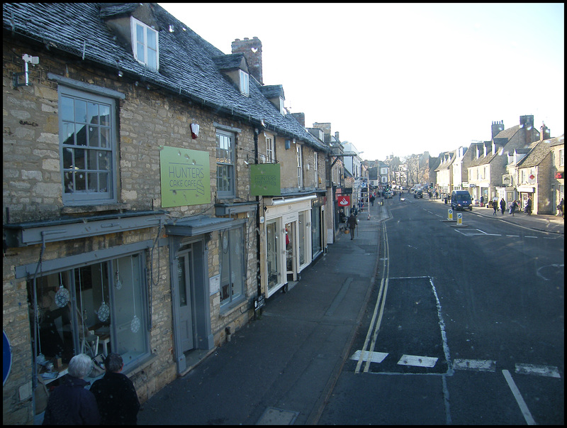 passing Hunter's cake cafe