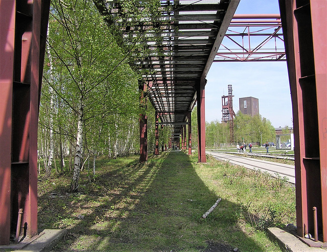 Fast romantisch...Zeche Zollverein