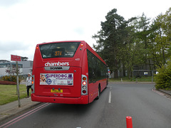 Konectbus/Chambers (Go-Ahead) 453 (YT11 LVE) at West Suffolk Hospital, Bury St. Edmunds - 29 Apr 2022 (P1110371)