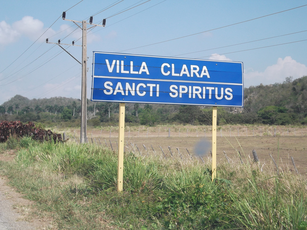 Frontière Sancti Spiritus et Villa Clara