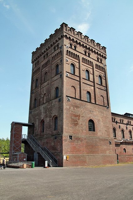 Malakowturm des ehem. Schachtes 1 (Zeche Hannover 1/2/5, Bochum-Hordel) / 21.05.2018