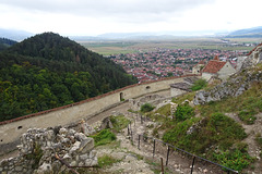 View From Rasnov Castle