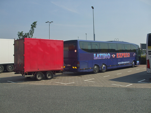 DSCF3240 Latino Expres (Romania) BN 84 CAL at Thurrock, UK - 7 Jul 2018