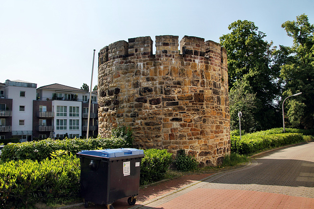 Alter Stadtmauerturm am Westgraben(Dorsten) / 27.05.2023