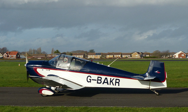 G-BAKR at Solent Airport - 20 December 2018