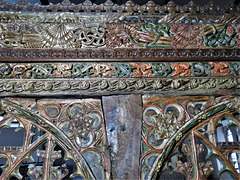 south pool church, devon, c16 rood screen (3)