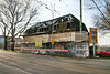Verfallenes Haus am Eisenbahnbassin (Duisburg-Ruhrort) / 8.02.2020