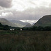 View across Loweswater with Melbreak to the right  (Scan from August 1992)