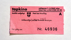 Ticket for Topkino