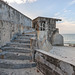 Décadence d'un escalier de plage