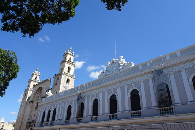 Merida Cathedral And The Art Museum