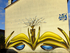 Art urbain à Chamiers (Banlieue ouest de Périgueux 24)