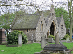 battersea st mary's cemetery, london