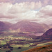 Crummock Water and Grasmoor from Carling Knott (Scan from August 1992)