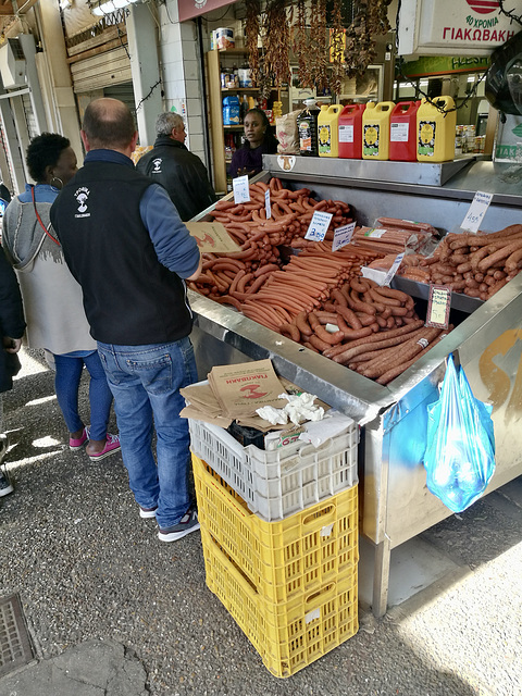 Athens 2020 – Sausage seller