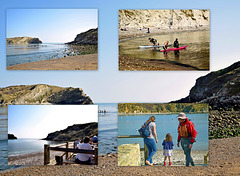 A Postcard from Lulworth Cove.