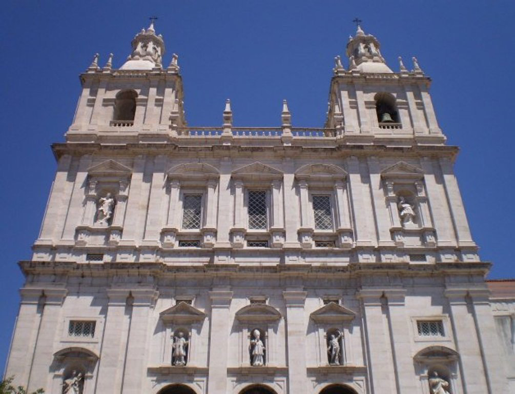 Saint Vincent Church outside walls.