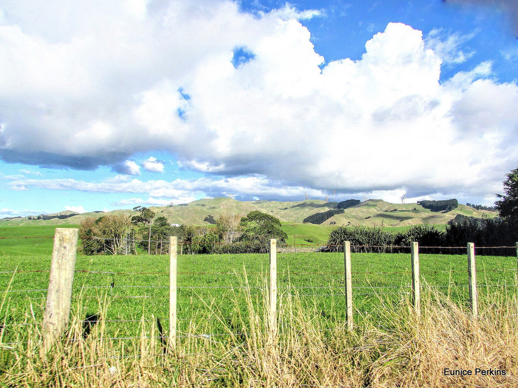 Cloud Over Farmland.