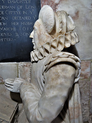 south pool church, devon, c17 tomb of leonard darre +1615 and wife +1608 (2)