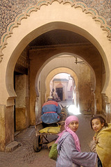 In the streets of Marrakesh