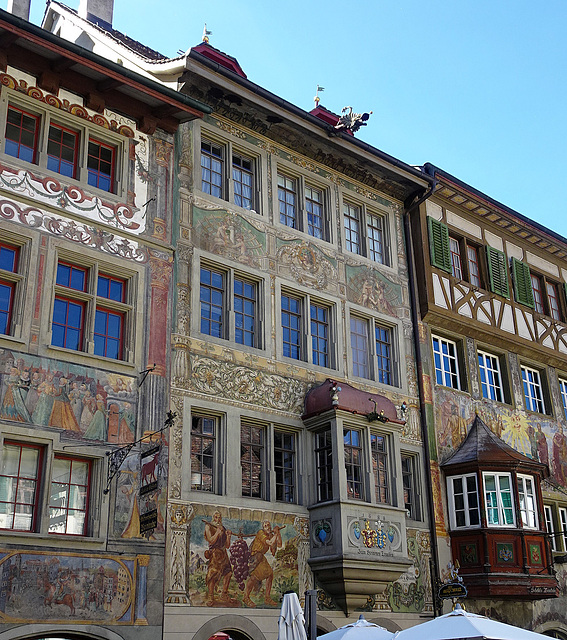 Fassadenkunst in Stein am Rhein