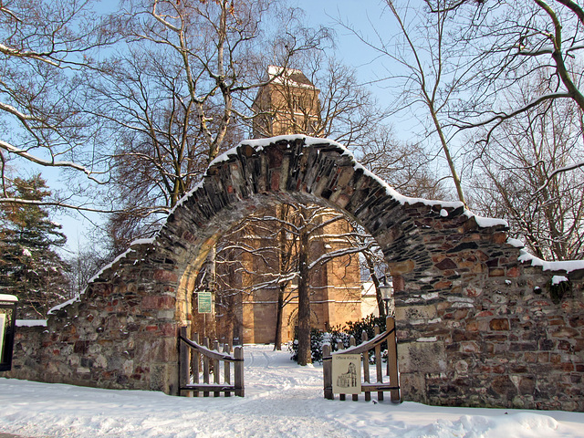 Pforte an der Schloßkirche - HFF