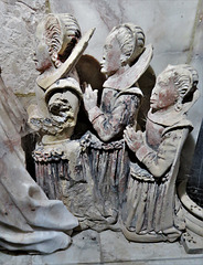 south pool church, devon, c17 tomb of leonard darre +1615 and wife +1608 (1)