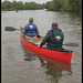 canoeists on the Thames