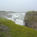 Iceland, Gullfoss Waterfall from a Distance