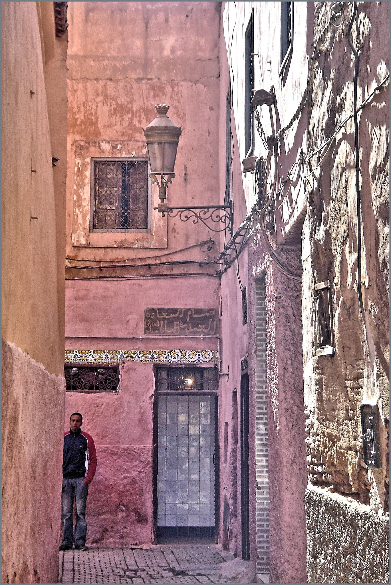 In the streets of Marrakech