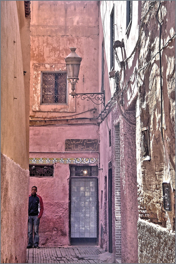 In the streets of Marrakech