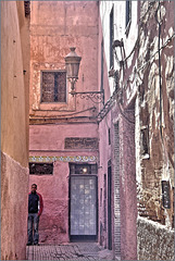 In the streets of Marrakech