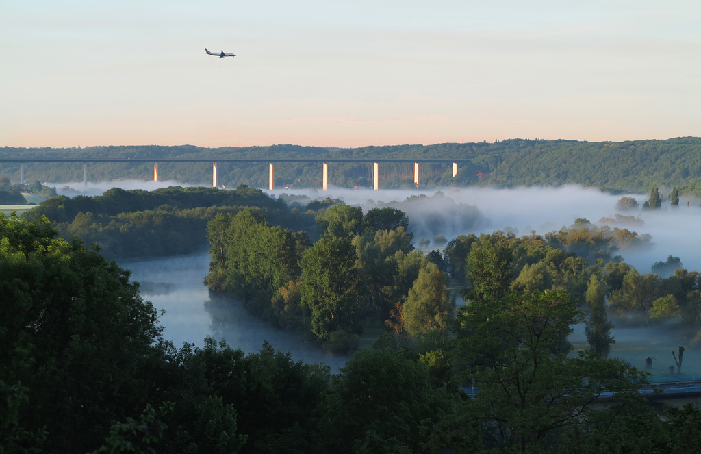 Ruhrtal im Morgennebel